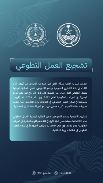 تشجيع العمل التطوعي